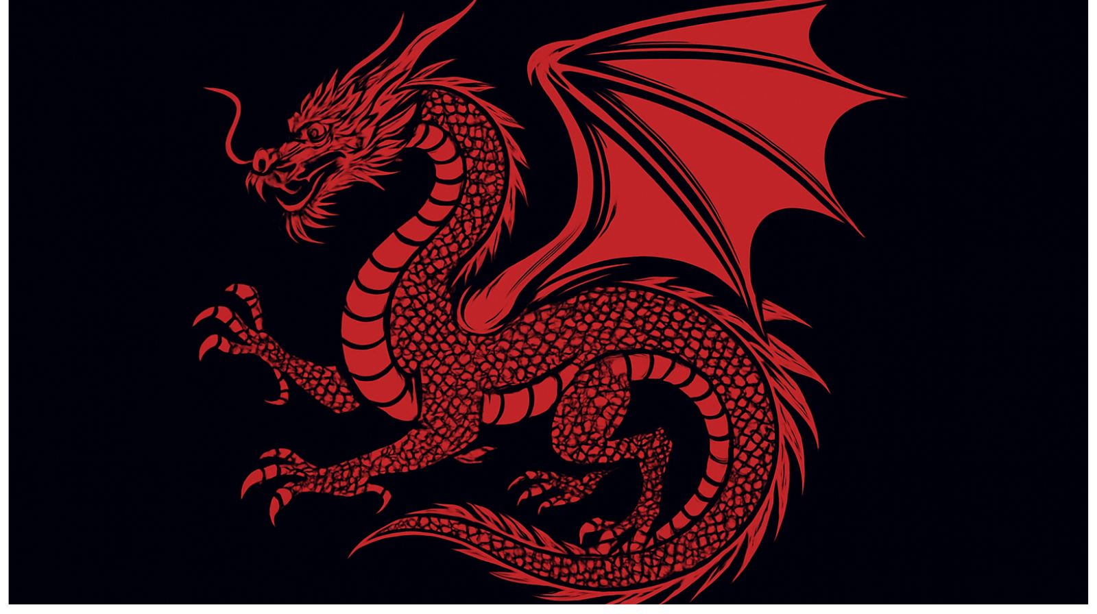 Red dragon template